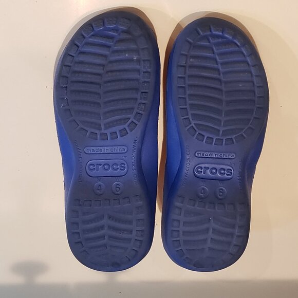 CROCS FLORIDA GATOR BLUE & ORANGE UNISEX THONG SANDAL - Picture 11 of 11